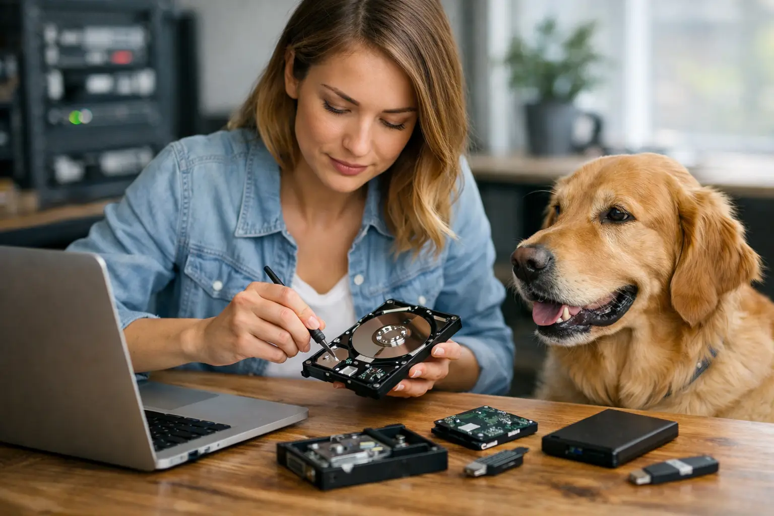 Recuperación de datos sin empeorar la pérdida