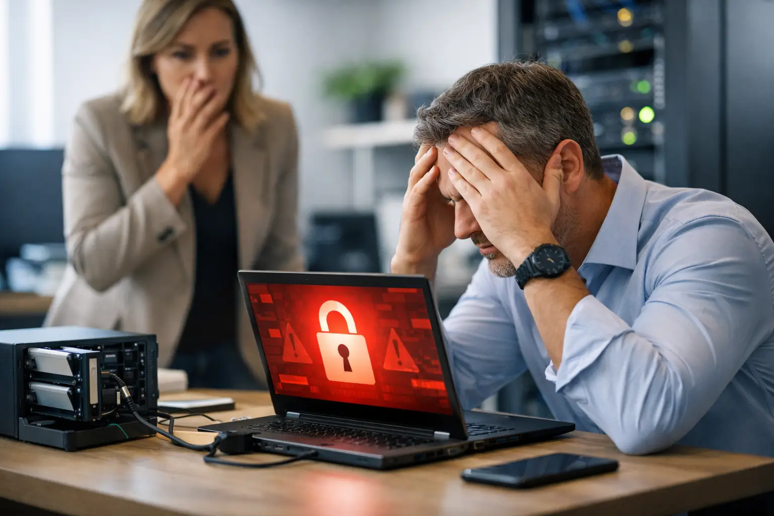 Qué hacer ante ransomware empresarial sin perder datos