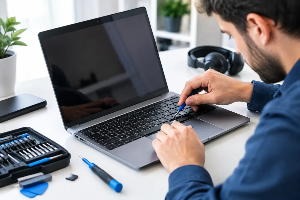 Averías comunes en teclados portátiles
